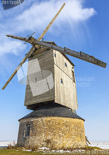 Image of Windmill in Winter