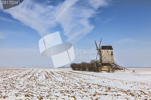 Image of Winter Countryside Landscape