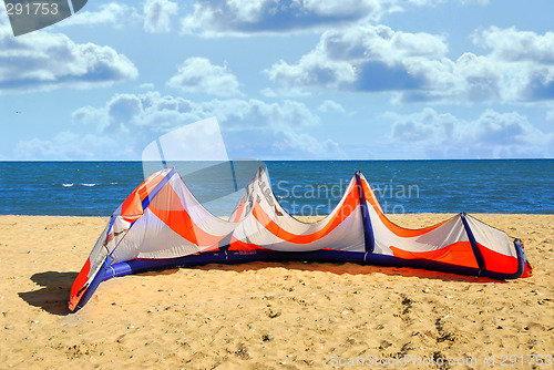 Image of Kite surfing