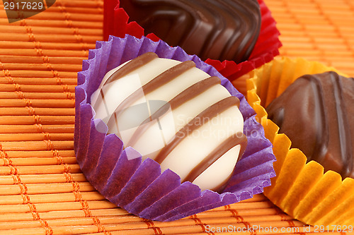 Image of Mixed chocolate pralines