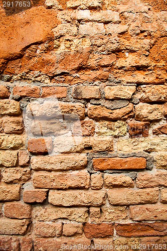 Image of old brick wall texture