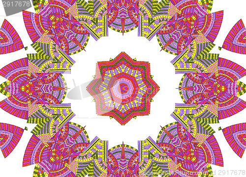 Image of Bright abstract pattern