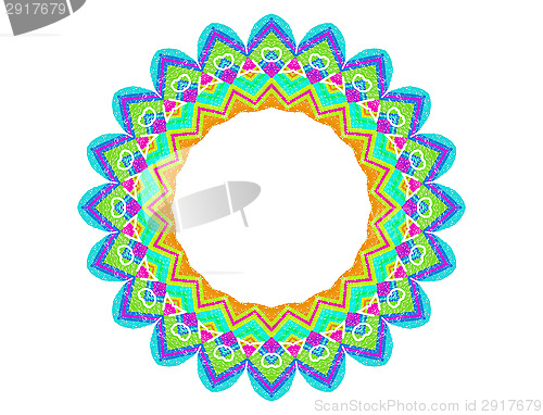 Image of Abstract radial pattern