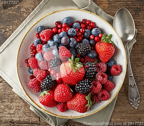 Image of bowl of fresh berries