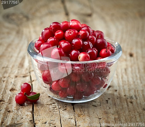 Image of bowl of cowberries