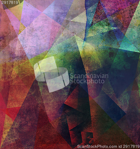 Image of abstract polygonal artwork