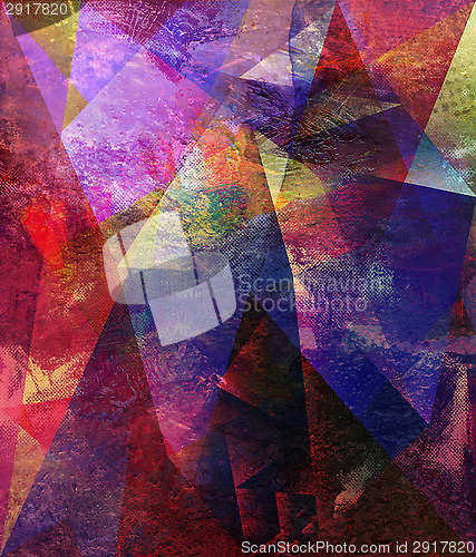 Image of abstract polygonal artwork