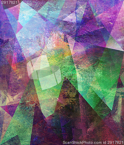 Image of abstract polygonal artwork