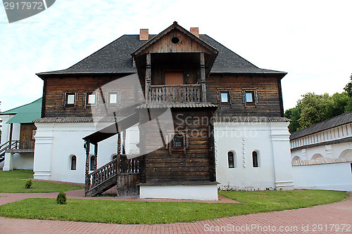 Image of architecture of old Slavonic building