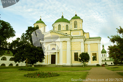 Image of Architecture of a monastery in Novhorod-Severskyi