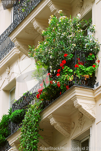 Image of Paris balcony