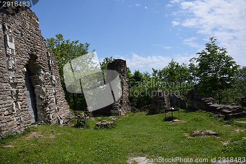 Image of Destroyed church