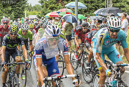 Image of Inside the Peloton in the Rain