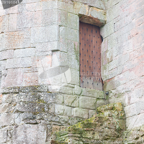 Image of Details of an forgotten old Scottish Abbey