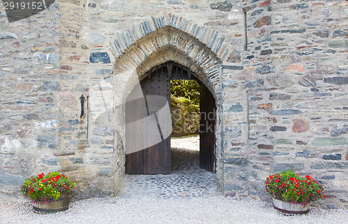 Image of Gate of an old medieval castle