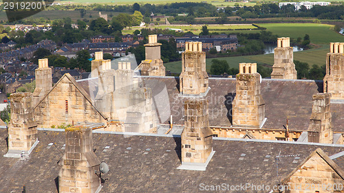 Image of Roof of an old Scottish building