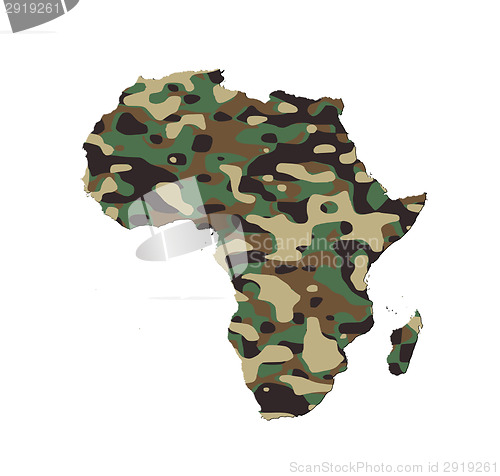 Image of Africa - Army camo pattern