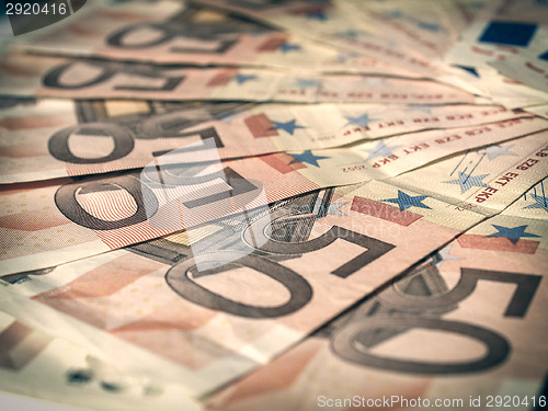 Image of Retro look Euro note