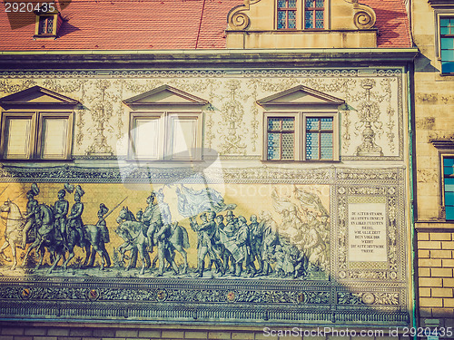 Image of Fuerstenzug Procession of Princes in Dresden, Germany