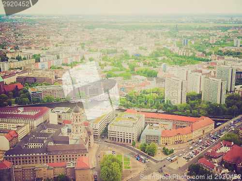Image of Retro look Berlin Germany
