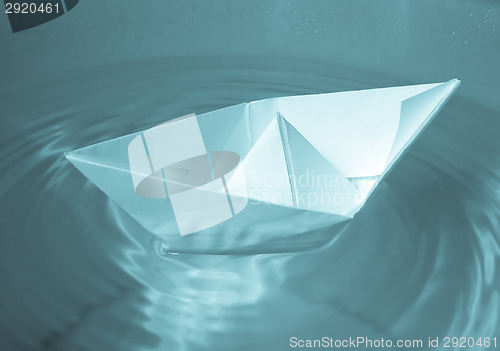 Image of Paper ship