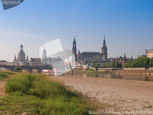 Image of Elbe river in Dresden