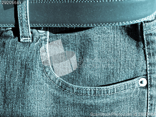 Image of Blue jeans