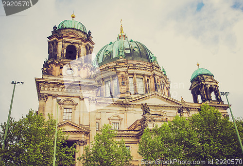 Image of Retro look Berliner Dom