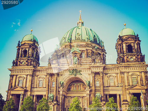 Image of Retro look Berliner Dom