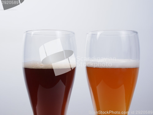 Image of Two glasses of German beer