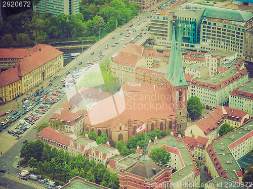 Image of Retro look Berlin Germany