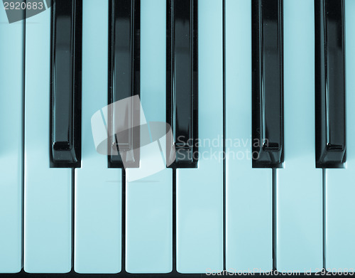 Image of Music keyboard keys
