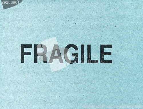 Image of Fragile