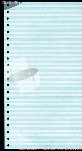 Image of Computer printout