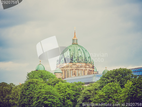 Image of Retro look Berliner Dom