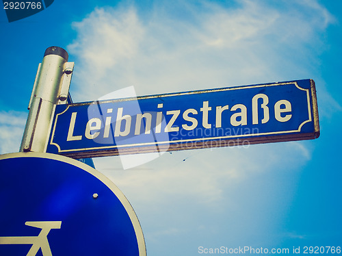 Image of Street Sign