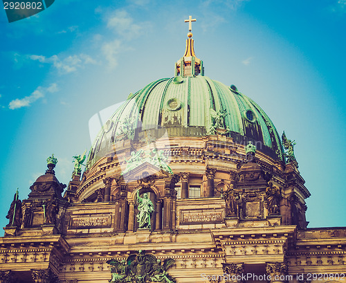 Image of Retro look Berliner Dom