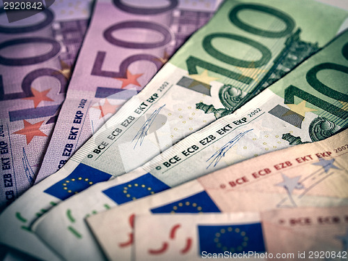 Image of Retro look Euros picture