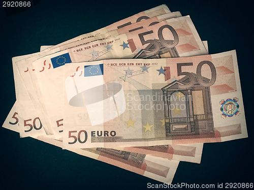 Image of Retro look Euro note