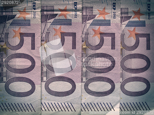 Image of Retro look Euro note