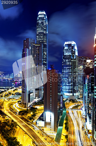 Image of Hong Kong night