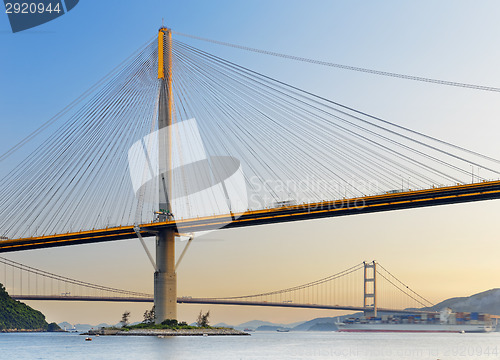Image of hong kong highway bridge
