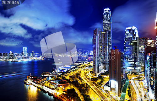 Image of Hong Kong night