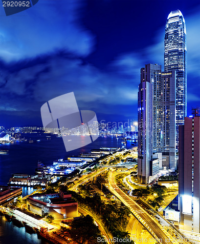 Image of Hong Kong night