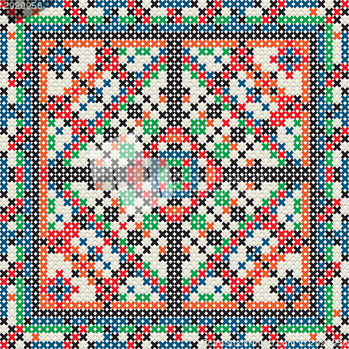 Image of Decorative knit tile