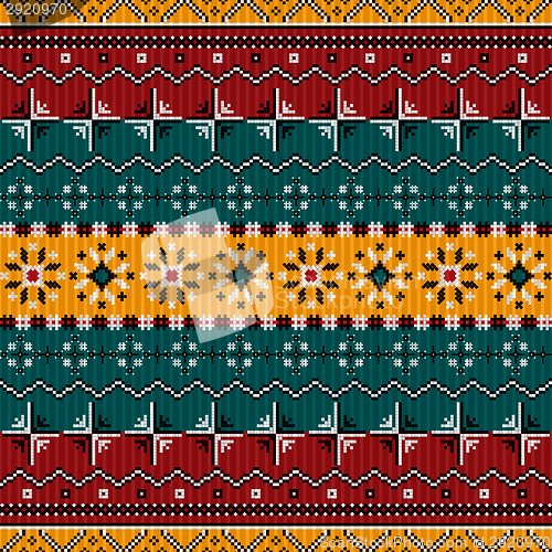 Image of Balkan style ethno country carpet