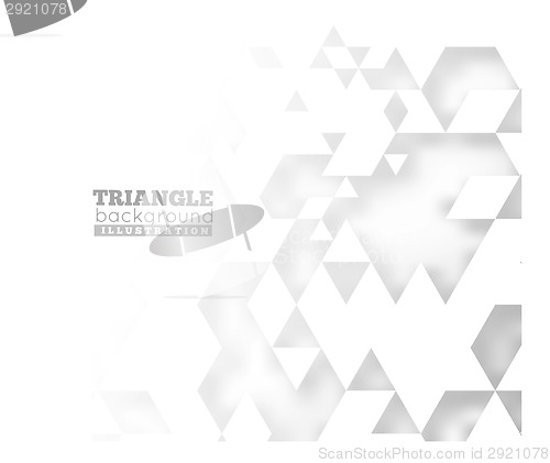 Image of Triangle abstract vector background illustration