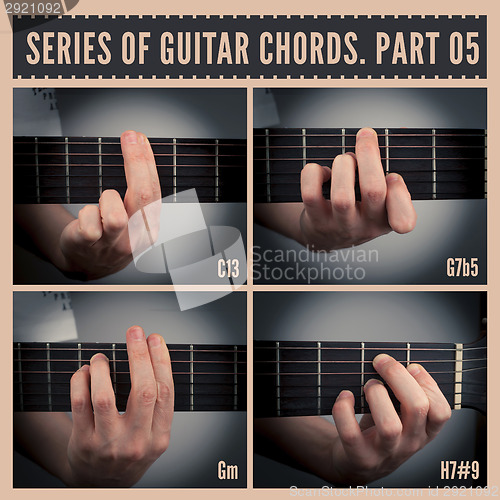 Image of Guitar chords