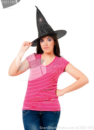 Image of Girl in halloween costume