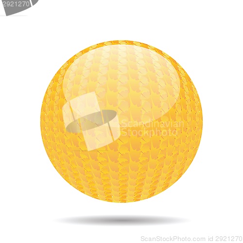 Image of orange sphere
